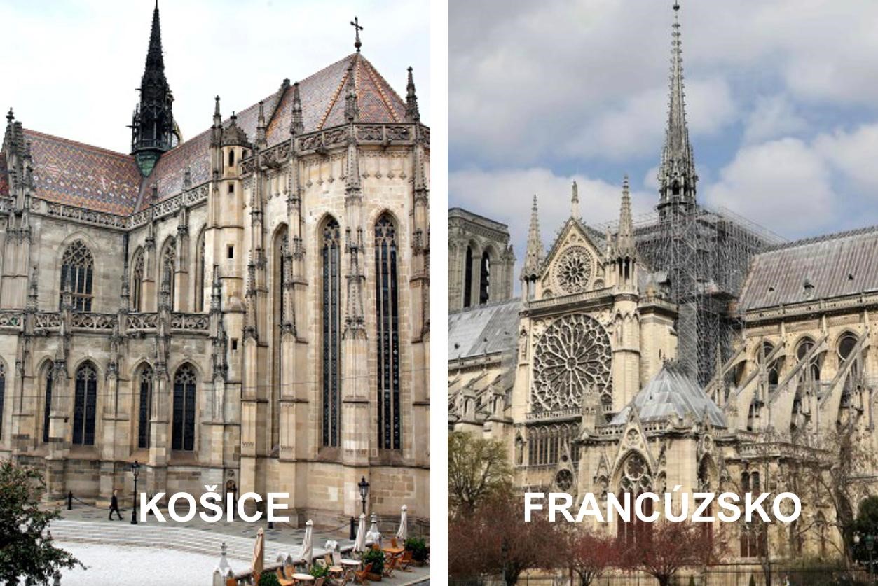 Katedrála Košice + Katedrála Francúzko